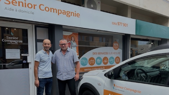 Interview Mehdi El-Makhoukhi et Fabrice Ognard du réseau de franchise Senior Compagnie de la Réunion