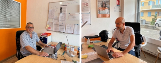Interview Mehdi El-Makhoukhi et Fabrice Ognard du réseau de franchise Senior Compagnie de la Réunion