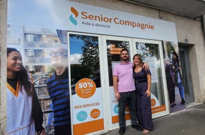 Franchise Interview de Julien Bertrand et Allison Lafaurie, nouveaux franchisés Senior Compagnie à Agen