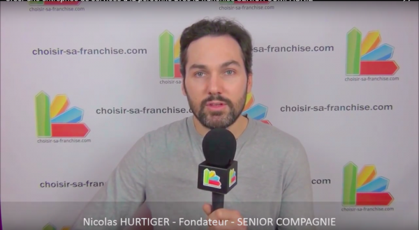 Interview de Nicolas Hurtiger, Fondateur du réseau de franchise SENIOR COMPAGNIE au salon Franchise Expo Paris 2016