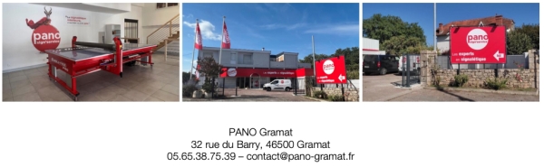 Franchise PANO : une ouverture supplémentaire dans la charmante ville de Gramat, département du Lot en région Occitanie !