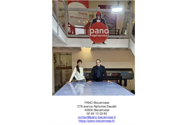 Franchise PANO s’installe à Biscarrosse pour accompagner la visibilité des entreprises locales !