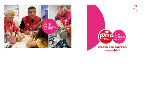 Franchise PANO : l’association Les PANO du Cœur renouvelle son partenariat avec l’Association Les Blouses Roses au service des patients !