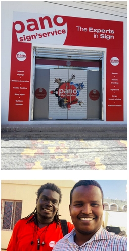 Franchise PANO : ouverture d'un magasin à Mogadiscio en Somalie