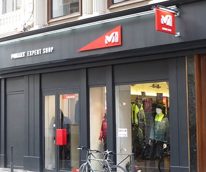 Le réseau de franchise Signarama habille Millet dans trois pays