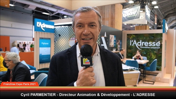 Franchise Expo Paris 2021 : la franchise L’ADRESSE au micro de choisir sa franchise