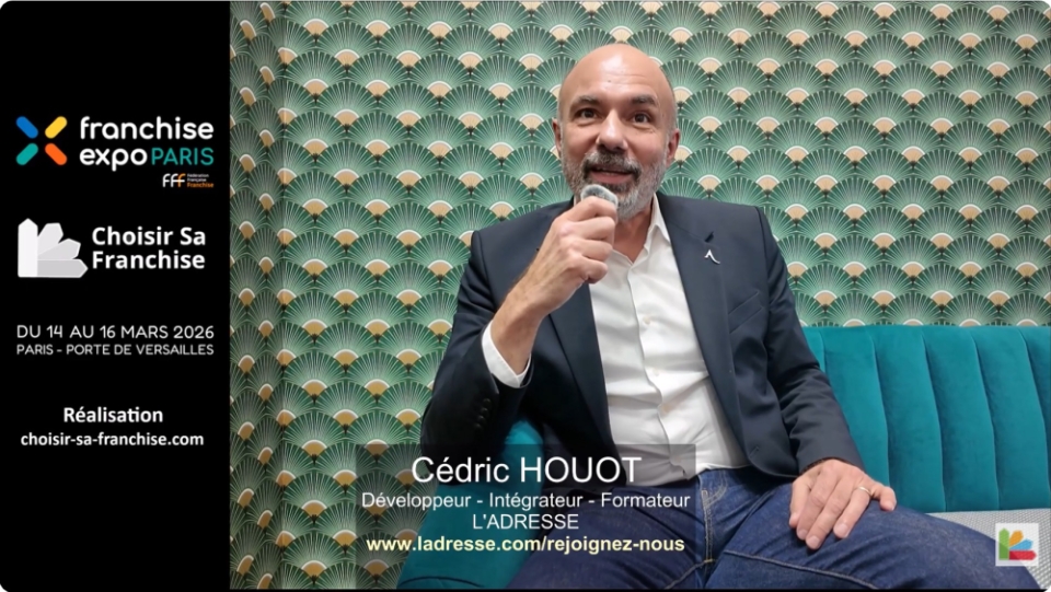 Interview Franchise L'Adresse à Franchise Expo Paris 2026