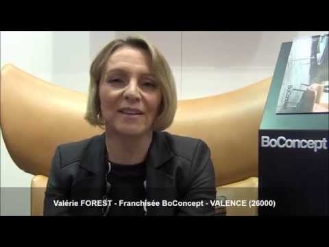Vidéo Franchise BoConcept - Valérie FOREST - Franchisée à Valence