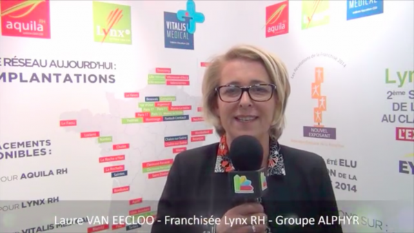 Interview de Laure VAN EECLOO, franchisée LYNX RH au salon Franchise Expo Paris 2016