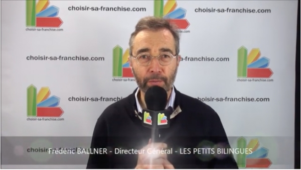 Interview de Frédéric BALLNER, directeur général de la franchise Les Petits Bilingues à Franchise Expo 2019