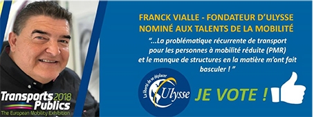 Franchise Ulysse : votez pour Franck VIALLE, fondateur d’Ulysse !