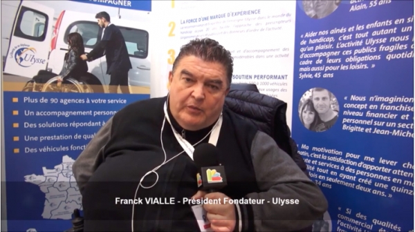 Interview de la franchise ULYSSE au Salon des Services à la Personne 2018 à Paris Porte de Versailles