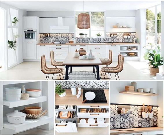 Franchise Cuisine Plus : Cuisine blanche, 3 inspirations pour adopter une cuisine immaculée