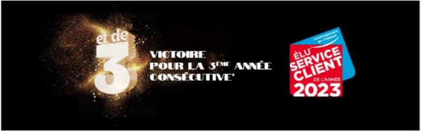 Franchise Cuisine Plus élu service client de l’année* pour la 3ème année consécutive