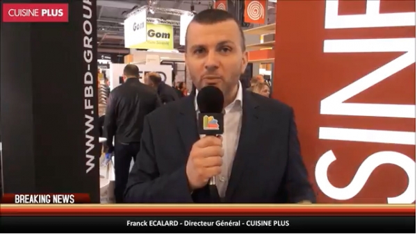 Interview de Franck ECALARD, Directeur Général de la franchise Cuisine Plus au salon Franchise Expo Paris 2018