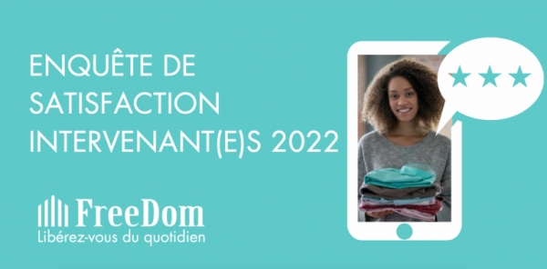 Franchise Free Dom : 95 % des intervenants satisfaits par le réseau en 2021 !