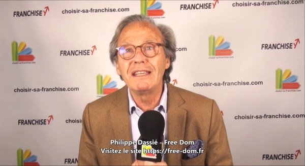 Franchise Free Dom : Philippe Dassié à Franchise Expo Paris 2023