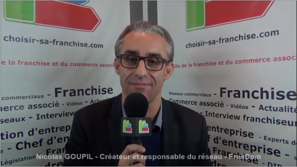 Interview de Nicolas GOUPIL - Créateur et responsable du réseau de franchise FREEDOM