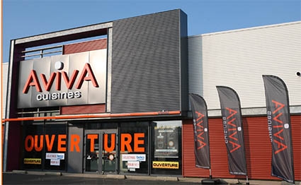 Réseau de franchise Cuisines AvivA - Ouverture Brest
