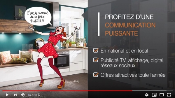 Franchise Cuisines AvivA | Vidéo de présentation