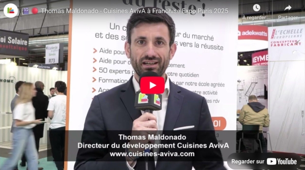 Thomas Maldonado - Cuisines AvivA à Franchise Expo Paris 2025