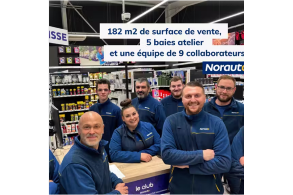 Franchise Norauto : ouverture de notre 146ème franchise à Magny-en-Vexin (95)