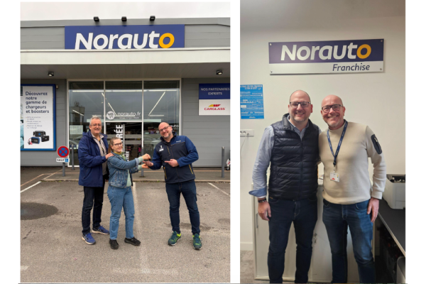Franchise Norauto : Romain Perrier reprend le centre de Cavignac (33) et rejoint le réseau en franchise