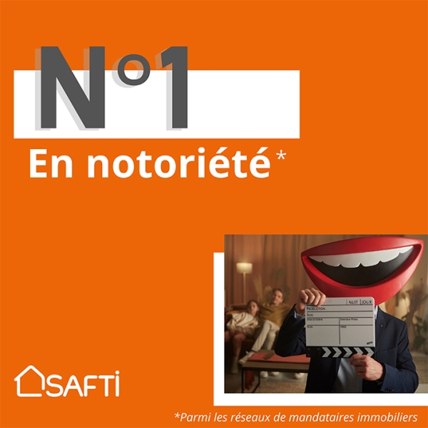 Franchise SAFTI : n°1 en notoriété parmi les réseaux de mandataires immobiliers, rejoignez-nous !