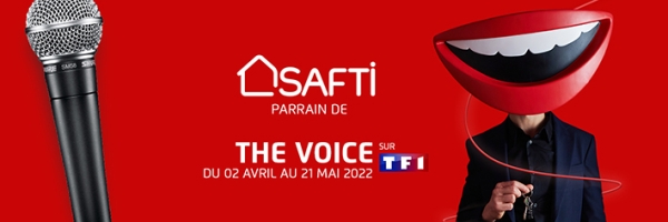 Franchise SAFTI continue d'accroître sa visibilité et celle de ses conseiller·ères immobiliers en parrainant The Voice sur TF1 !