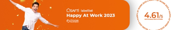 Franchise SAFTI : en 2023, le réseau labellisé Happy At Work pour la troisième année !