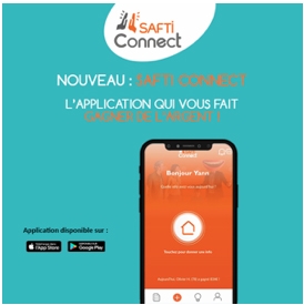 Franchise SAFTI : SAFTI Connect, l’application mobile qui fait gagner de l’argent !