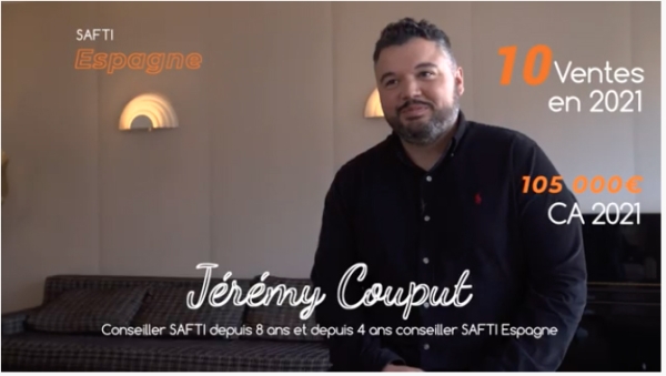 Changer de vie avec la franchise SAFTI : Jérémy Couput, conseiller immobilier en Espagne, témoigne