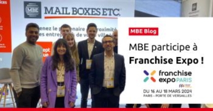 Franchise Mail Boxes Etc. sera présent au salon Franchise Expo Paris 2024