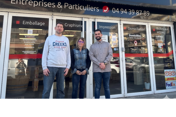 Franchise Mail Boxes Etc. : Tony Thevenet prend les rênes de l'agence de Draguignan