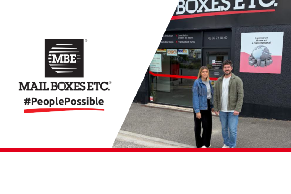Une synergie parfaite pour la reprise du Centre Mail Boxes Etc. de Montauban