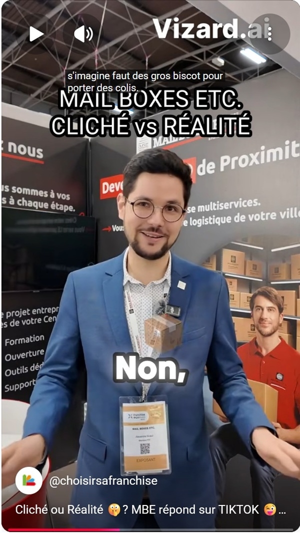 Cliché ou Réalité ? Mail Boxes Etc. répond sur TIKTOK