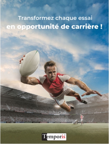 Franchise Agence Temporis communique sur RMC pour la Coupe du monde de Rugby !