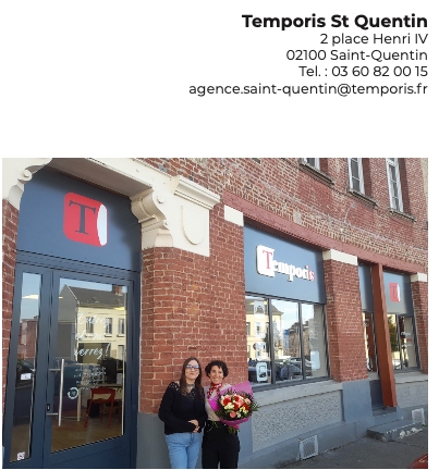 Franchise Agence Temporis : une nouvelle agence d’emploi à St Quentin !