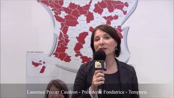 Interview de Laurence Pottier Caudron - Présidente fondatrice de la franchise Temporis