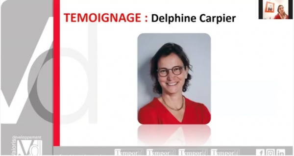 Témoignage de Delphine Carpier, franchisée Temporis Orléans Nord