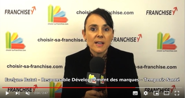 Franchise Temporis Santé - Evelyne Batut - Interview au Salon des Services à la Personne 2022