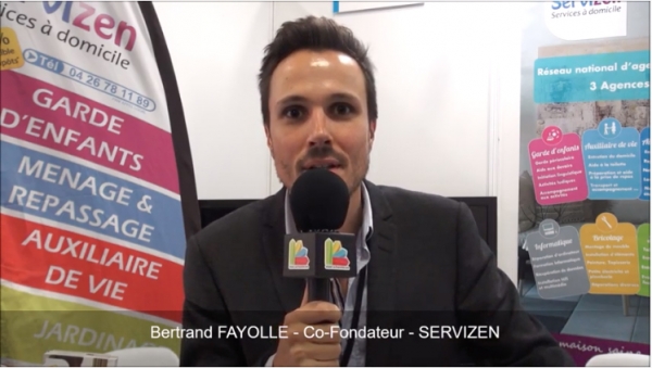 Ouvrir une Franchise Servizen - Interview de Bertrand Fayolle au SAP 2019 Paris