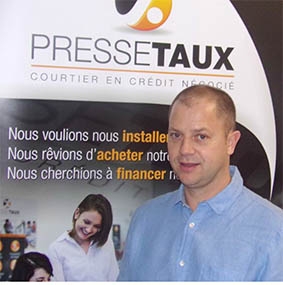 Jimmy Barbellion, courtier en crédit négocié, implante une nouvelle franchise PresseTaux à Blois