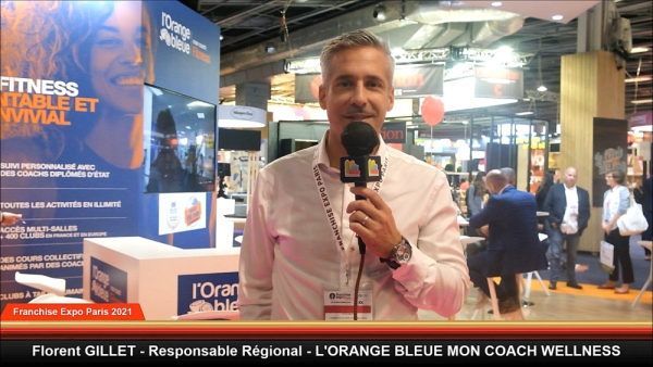 Franchise Expo Paris 2021 : la franchise L'Orange Bleue, Mon Coach Wellness au micro de choisir sa franchise