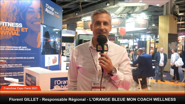 Franchise Expo Paris 2021 : la franchise L'Orange Bleue, Mon Coach Wellness au micro de choisir sa franchise