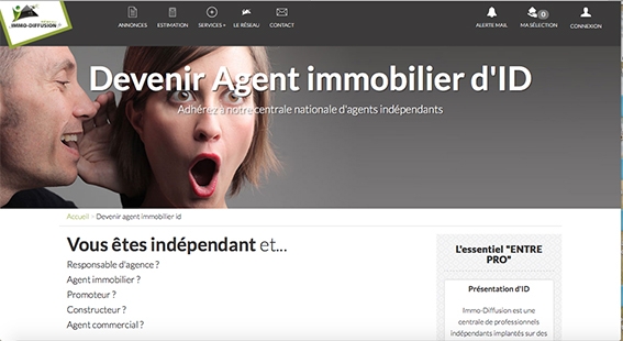 Profil du futur candidat à la franchise Franchise Immo Diffusion