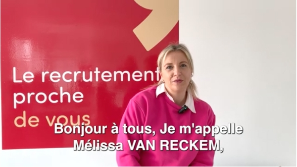 Interview de Mélissa VAN RECKEM, directrice de l'agence Aquila RH DUNKERQUE