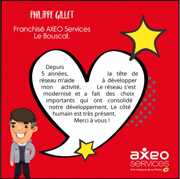 Franchise AXEO Services : témoignage de François Philippe Gillet, franchisé Le Bouscat