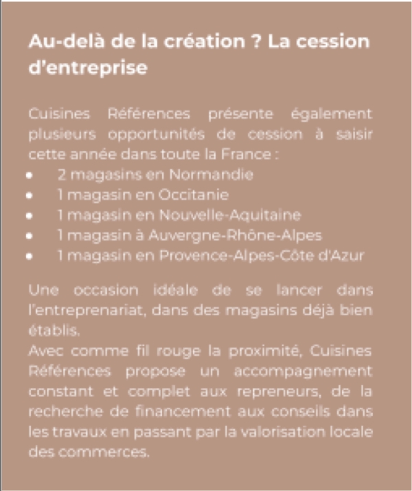 Franchise Cuisines Références : 1er trimestre 2025, un début d’année prometteur pour le réseau