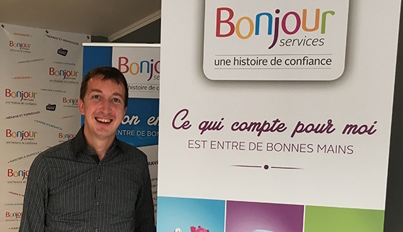 Interview d'Olivier BLANC-ROSSET, franchisé du réseau Bonjour services à Libourne